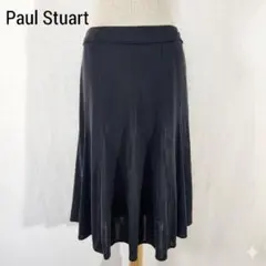 Paul Stuart フレアスカート 8号 キュプラ裏地 三陽商会 日本製のサムネイル