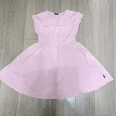 bebe 半袖ワンピース 130 ピンク