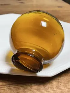 ヴィンテージ ガラス　貯金箱