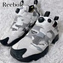廃盤色Reebok リーボック ポンプフューリー トレイル カモ ホワイト 25