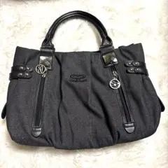 サボイデニム地バッグ