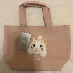 ディズニーストア マリーちゃん トートバッグS ランチバッグ ぬいぐるみ付き