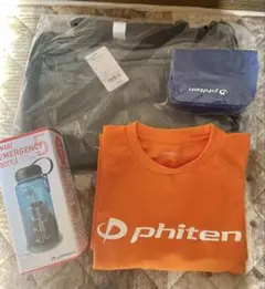 phiten ファイテン　Tシャツ・ショルダーバッグ等4点セット