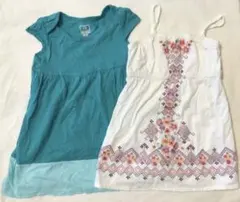 Old Navy チュニック & babyGap 刺繍キャミワンピ セット　90