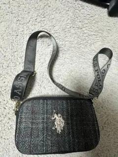 U.S. POLO ASSN. チェック柄 ショルダーバッグのサムネイル