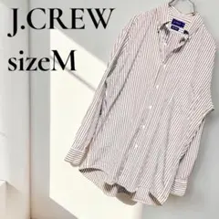J.CREW ジェイクルー ストライプ シャツ 長袖 ボタンダウン M コットンのサムネイル