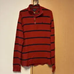 4月末出品終了！Polo Ralph Lauren ハーフジップポロシャツ XL