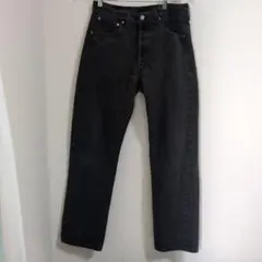 90年代リーバイス501 ブラックデニムW33L30最終アメリカ製