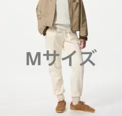 ① 新品 ヒートテックボアスウェットパンツ（丈標準）M オフホワイト　ユニクロ