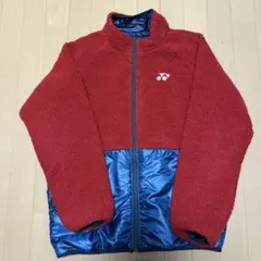 YONEX リバーシブル ボアジャケット /ネイビーブルー