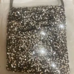 nugu スパンコールミニバック