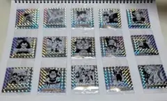 ドラゴンボール　40th ウエハース2弾　ステッカー 16枚セット