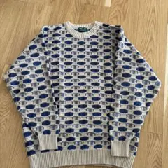 FILANT 総柄 ニット セーター L