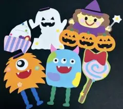 ハロウィン壁面　モンスター壁面　おばけ壁面　秋壁面　保育園壁面　施設壁面