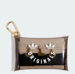 adidas ORIGINALS 靴紐ブラウンポーチ（チャームなし）のサムネイル