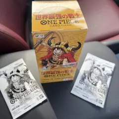 ワンピース世界最強の戦士 BOX 未開封 テープカット キャンペーン