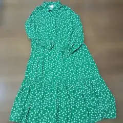 ロングワンピース 長袖