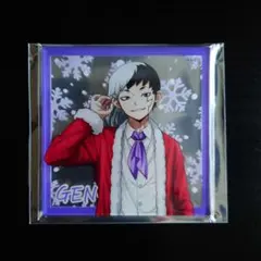 Dr.STONE クリスマス コラボカフェ アクリルコースター あさぎりゲン