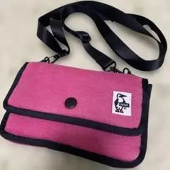 CHUMS サコッシュ　ミニショルダーバッグ　ピンクのサムネイル