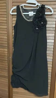 ブージュルード 黒のパーティドレス 38