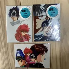 激レア　幽遊白書　生写真3枚セット　冨樫義博　集英社　フジテレビ　レトロ　幽助