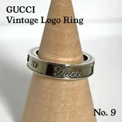 【ユーズド品】GUCCI　グッチ　Vintage Logo Ring　＊616