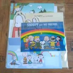 スヌーピー　レターセット　レトロバラ売り①