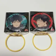 呪術廻戦　死滅回游　缶バッジ　伏黒恵　２点セット