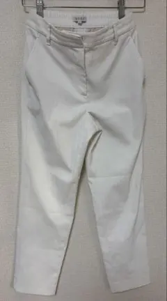 PLST ホワイトチノパン レディース　S