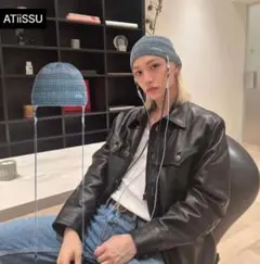 atiissu beanies Falcon フィリックス着用モデル　ビーニー