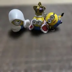 ミニオン キーホルダーセット 王冠・毛布