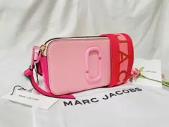MARC JACOBS スナップショット カメラバッグ ピンクローズ