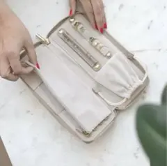 STACKERS スタッカーズ　ジュエリーケース　グレージュ