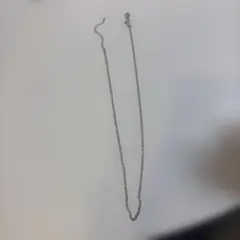 シルバー シンプル チェーンネックレス　ディズニー