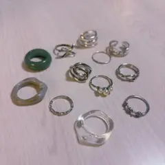 【大容量】リング 12個セット