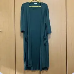 GU ロングカーディガン　薄手