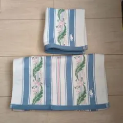 ポロ ロゴ フェイスタオルとハンドタオルセット