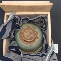 宋胡録茶碗(14c〜15c,元箱、縞木綿包み古布付)のサムネイル