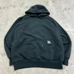t*i様 カーハート　レインディフェンダー　ワンポイント　パーカー　古着　ブラッ