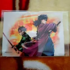 鬼滅の刃 「繋ぐ」「炭治郎と義勇」G賞ステッカー