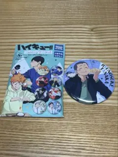 ハイキュー!! 田中龍之介 缶バッジ