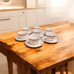 Giovanni Valentino カップ＆ソーサー7客セット　イタリア製風