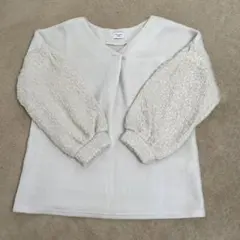 アーバンリサーチドアーズ  ブークレ　スリーブ　カットソー　ニット