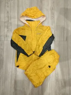 【美品】LOGOS ウィンドブレーカー レインコート セパレート 120 カッパ