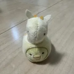 すみっコぐらし てのりぬいぐるみ すみっコアニマルパーク　ぺんぎん？（キリン）