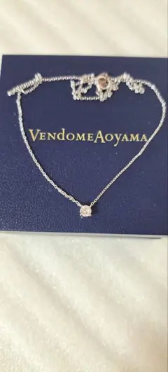 ダイヤモンドキャトルネックレス0.18カラット