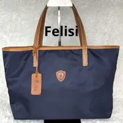 未使用級 Felisi フェリージ 00102 トートバッグ レザー ナイロン 未使用級 Felisi フェリージ 00102 トートバッグ レザー ナイロン