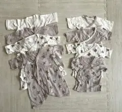 短肌着、長肌着 8点セット