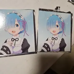リゼロ 映画特典 色紙 レム クリアファイル 本