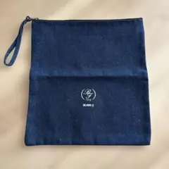 Beams F ノベルティ　デニム　ポーチ